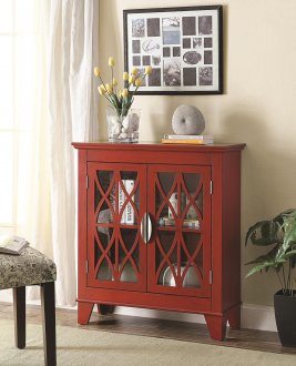 950312 Accent Cabinet by Coaster in Red