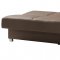 Romano Sofa Bed in Brown Fabric by Casamode