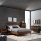 Arwen Platform Queen Bed in Walnut by Modway