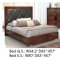 Antonelli Bedroom by ESF w/Optional Case Goods