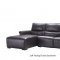 S275 Power Motion Sectional Sofa in Brown Leather Beverly Hills