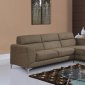 U5200 Sectional Sofa in Olive Fabric by Global Furniture USA