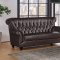 U8630 Sofa in Agnes Coffee Bonded Leather by Global w/Options