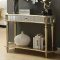 Kaya Console Table & Mirror Set 97239 in Champagne by Acme