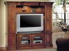 Warm Pecan Transitional Premier Turino Wall Unit