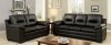 Parma Sofa CM6324BK in Black Leatherette w/Options