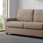 Zenas Sleeper Sofa 57225 in Beige Fabric by Acme