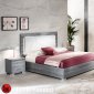 Nicole Bedroom in Gray by ESF w/ Options