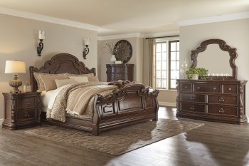 Florentown Bedroom B715 in Brown Finish by Ashley Furniture [SFABS-Florentown-B715]