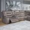 8014 Power Reclining Sectional Sofa in Canyon Gray by Lifestyle