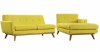 Engage Sectional Sofa in Sunny Fabric by Modway w/Options