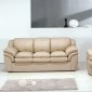 Toupe Leather Living Room Set