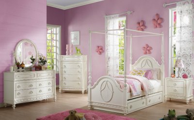 Dorothy Youth Bedroom 30360 in Ivory by Acme w/Options