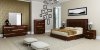 Volare Bedroom in High Gloss Walnut by At Home USA w/Options