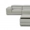 1576 Sectional Sofa in Gray Leather by ESF