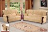 Mina 639 Sofa in Camel Bonded Leather w/Optional Items