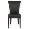 Eden Set of 4 Dining Chairs EV18BLL in Black by LeisureMod