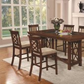 121678 Pembrook Counter Height Dining Table by Coaster w/Options