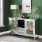 Noralie Wine Cabinet w/LED AC00525 in Mirrored by Acme