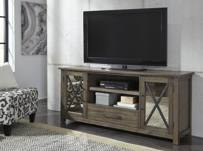 Sonoma Road 70" TV Stand in Weather Beaten Bark by Liberty