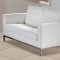 Silvania F08 Sofa in White Leather by At Home USA w/Options