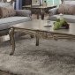 Pierrefonds Coffee Table 3Pc Set in Antique Champagne by Acme