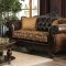 Quirino Sofa SM6417 Sofa in Tan & Dark Brown w/Options