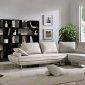 Bergamo Sectional Sofa in Beige Fabric by ESF