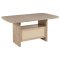 Kailani Counter Ht Table 109388 Beige Oak by Coaster w/Options