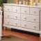 Pottery 875W Bedroom in White by Homelegance w/Options