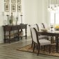 Porter Dining Table 7Pc Set D697 in Rustic Brown by Ashley