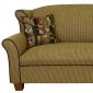 Caramel Fabric Modern Sofa & Loveseat Set w/Options