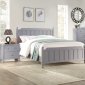 Wellsummer Bedroom Set 5Pc 1803GY in Gray by Homelegance