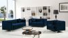 Isabelle 612 Sofa in Navy Velvet Fabric w/Options by Meridian