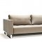 Cassius Mixed Dance 527 Fabric Sofa Bed w/Chromed Steel Legs