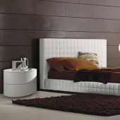 Alix Tall Bedroom in White by Rossetto w/Optional Casegoods