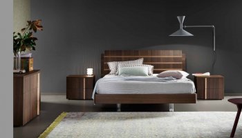 Tratto Bedroom in Oak by Rossetto w/Optional Casegoods [Rossetto-Tratto]