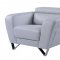 U7120 Sofa 3Pc Set in Light Grey Bonded Leather by Global