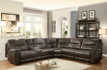 Columbus Motion Sectional Sofa 8490-6LRRR by Homelegance [HESS-8490-6LRRR Columbus]