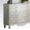 00995 Pearl Kids Bedroom in White by Acme w/Post Bed & Options