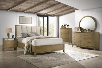 Granada Bedroom Set 5Pc 224921 in Natural Pine by Coaster [CRBS-224921 Granada]