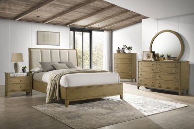 Granada Bedroom Set 5Pc 224921 in Natural Pine by Coaster