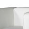 F02 Nube Sofa in White Leather by At Home USA w/Options