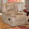 Mocha or Java Microfiber Fabric Reclining Livng Room Sofa