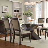 2468-72 Bering Dining Table by Homelegance in Espresso w/Options