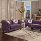 Zaffiro Sofa SM2233 in Lavender Fabric w/Options