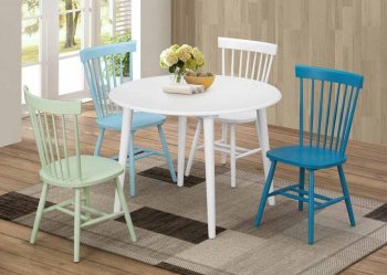 Emmett 104001 Dining 5Pc Set by Coaster w/Options [CRDS-104001 Emmett]