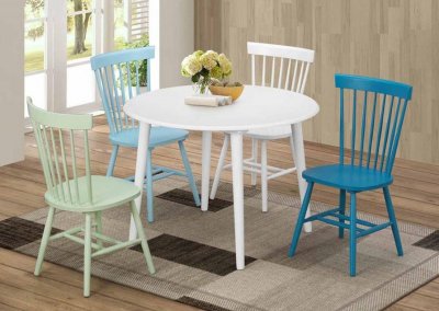 Emmett 104001 Dining 5Pc Set by Coaster w/Options