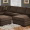 50610 Tenner Sectional Sofa in Deluxe Beluga Fabric by Acme