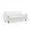 Valour Sofa in White Velvet Fabric by Modway w/Options